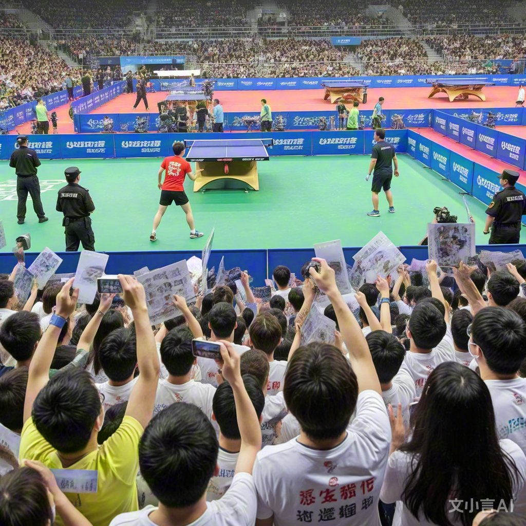 乒乓球比赛瞬间扣人心弦,观众热情高涨的简单介绍 乒乓球比赛瞬间扣人心弦,观众热情高涨的简单介绍